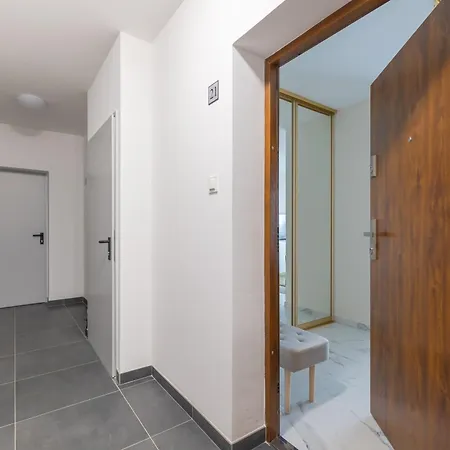 Ts Gold New Town Apartment & Free Private Parking Stettin Exterior foto