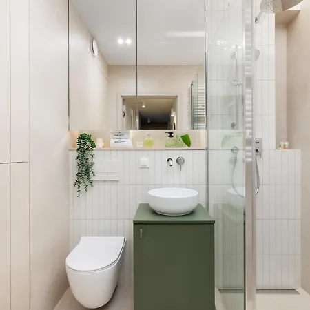 Ts Gold New Town Apartment & Free Private Parking Stettin Exterior foto